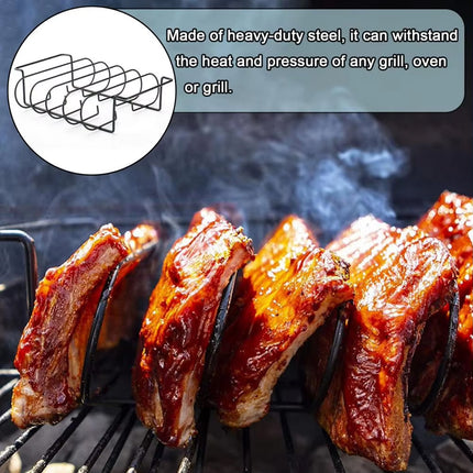 Barbecue Grill Net Outdoor BBQ Rack Cooking Basket Baking Tool Picnic Camping