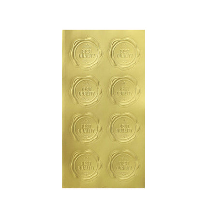 400pcs Gold Self Adhesive Seal Stickers - Envelope Sealing / Gift Packaging