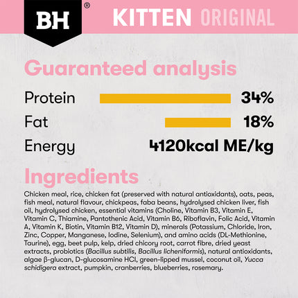 Black Hawk Original Dry Cat Food Kitten Chicken 4 or 8KG