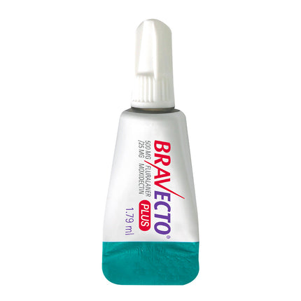 Bravecto Plus 6250-1250g Cat Flea Tick & Worm 2 X PIP 3 Months