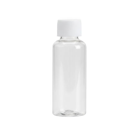 100Pcs 30ml Plastic Bottle Transparent Small Mouth Leakproof Dispenser Bottle