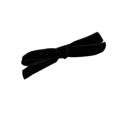 2PCS Bow Children's Hair Clip Flocking Velvet Hair Clip Sweet Hairpin Girls Gift - Aimall