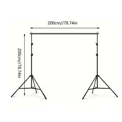Live Streaming Photography Backdrop Frame Sturdy Durable for Video Shooting