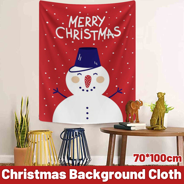 Christmas Line Hanging Cloth Bed Hanging Cloth Background Wall Cloth 100x70cm