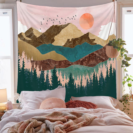 Bohemian Background Wall Hanging Cloth Home Decor Hippie Mandala Poster Art