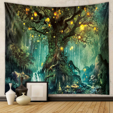 Bohemian Background Wall Hanging Cloth Home Decor Hippie Mandala Poster Art