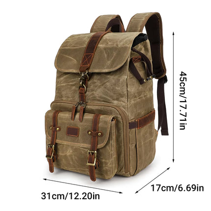 Large Capacity DSLR Camera Backpack Waterproof Durable for Cameras Photograph