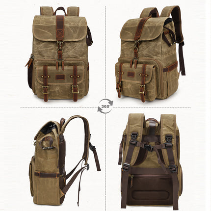 Large Capacity DSLR Camera Backpack Waterproof Durable for Cameras Photograph