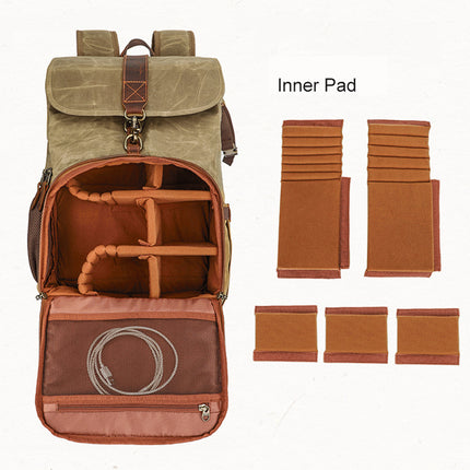 Large Capacity DSLR Camera Backpack Waterproof Durable for Cameras Photograph