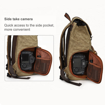 Large Capacity DSLR Camera Backpack Waterproof Durable for Cameras Photograph