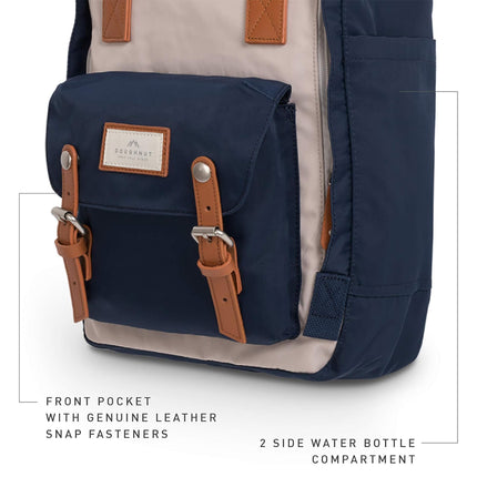 Large Capacity Backpack Laptop Travel School Bag Multi Pocket Splash Resistant