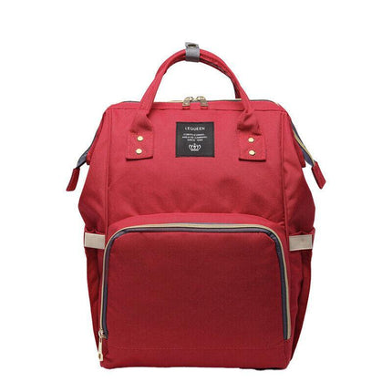 Luxury Multifunctional Baby Diaper Nappy Backpack Maternity Mummy Changing Bag - Aimall