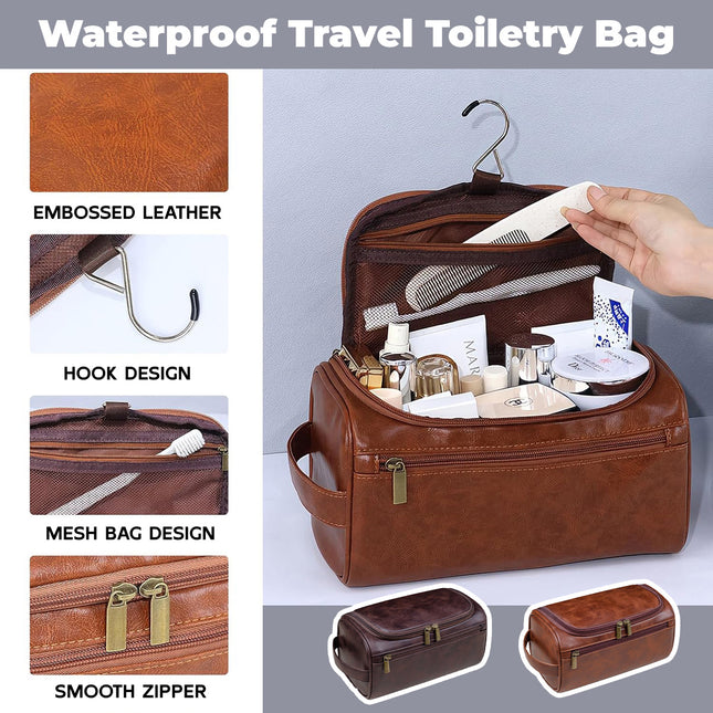 Large Capacity Waterproof Travel Toiletry Bag Cosmetic Organizer Multifunctional