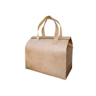 50PCS Thermal Insulated Takeaway Bags with Handles Food Delivery Packaging Bags