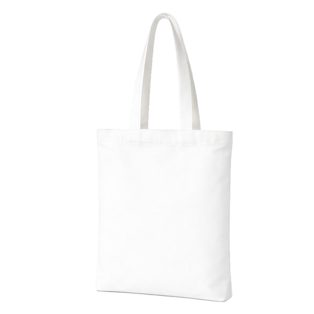Blank Canvas Tote Bags 10 Pack Long Shoulder Straps