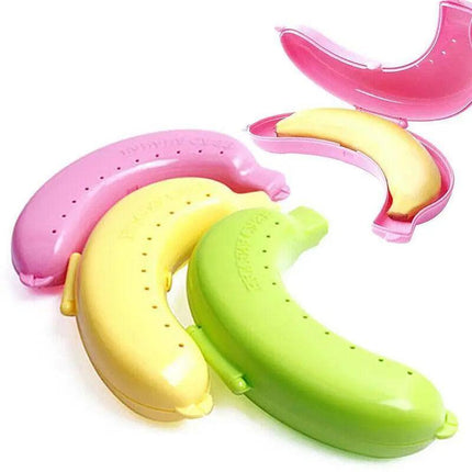 Banana Case Holder Carrier Storage Fruit Lunch Box Protector Container AUSTOCK - Aimall