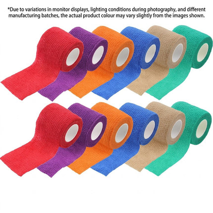 12 Pack Self Adhesive Cohesive Wrap Bandage for Pets and Everyday Protection