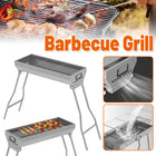 Large Outdoor Folding Barbecue Grill Portable BBQ Grilling Rack Cooking Stand