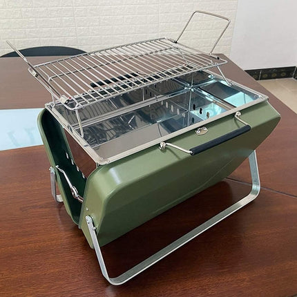 Barbecue Oven Stove Standard Model Folding Portable Outdoor Home Barbecue Rack