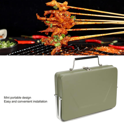 Barbecue Oven Stove Standard Model Folding Portable Outdoor Home Barbecue Rack