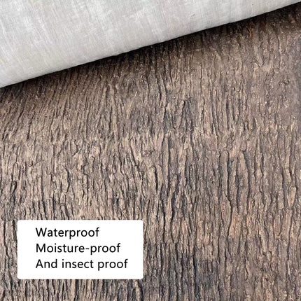 Simulation Tree Bark for Garden Yard Realistic Outdoor Decor Durable Hide Pipe