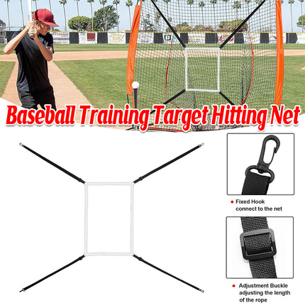 Baseball Hitting Net Practice Target Throwing Batting Training Net For Outdoor