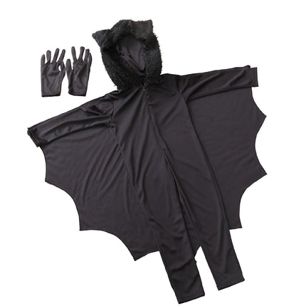 Children Bat Costume Halloween Animal Outfit Kids Stage Performance Wear Fun - Aimall
