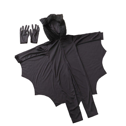 Children Bat Costume Halloween Animal Outfit Kids Stage Performance Wear Fun - Aimall