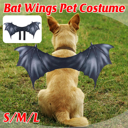 Pet Bat Wings Costume Durable for Puppy Small Medium Dog Cosplay Party Outfit