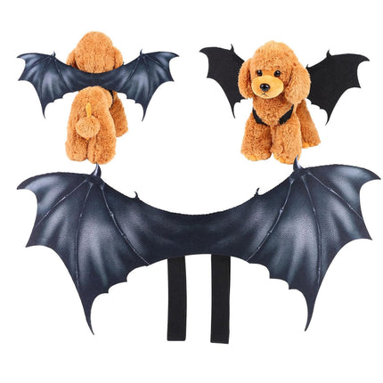Pet Bat Wings Costume Durable for Puppy Small Medium Dog Cosplay Party Outfit