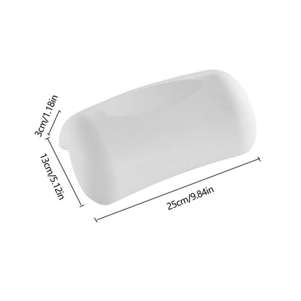 Bathtub Pillow Bath Back Cushion NonSlip Suction Cups WaterResistant Comfortable