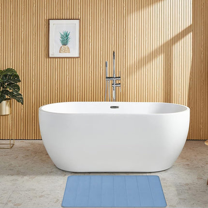 3PCS Bathroom Memory Foam Mat Set Non Slip Bath Mat Rug Durable Easy to Clean