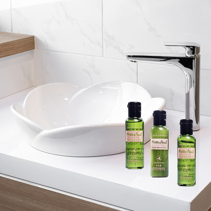 Hotel Toiletries Shampoo Conditioner Body Wash Mini Bottles Guesthouse