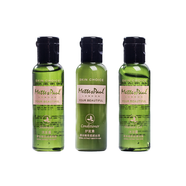 Hotel Toiletries Shampoo Conditioner Body Wash Mini Bottles Guesthouse