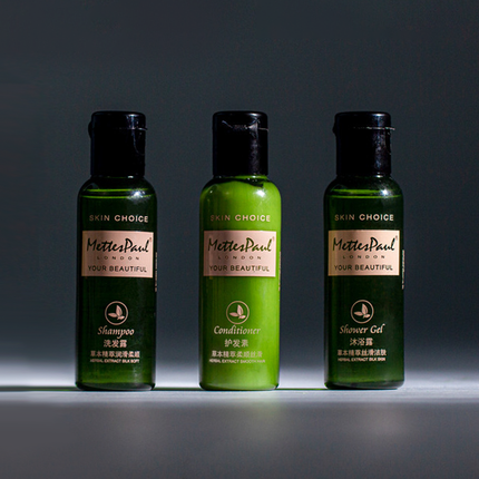 Hotel Toiletries Shampoo Conditioner Body Wash Mini Bottles Guesthouse
