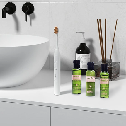 Hotel Toiletries Shampoo Conditioner Body Wash Mini Bottles Guesthouse