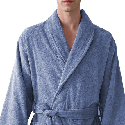 Quick Dry Absorbent Bathrobe Robe Soft Fabric Comfortable for Home Hotel Use