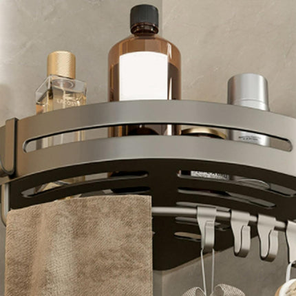 Bathroom Storage Rack Wall Triangular Corner Shel Shower Organizer Bathroom