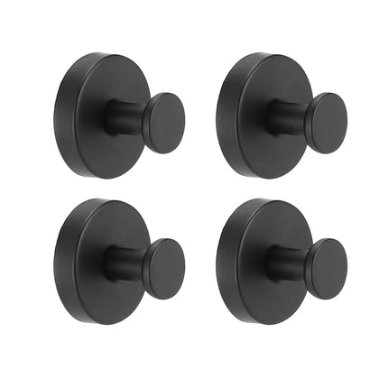 2/4PCS Suction Cup Hook Wall Vacuum Hanger No Drill Coat Hat Holder for Bathroom