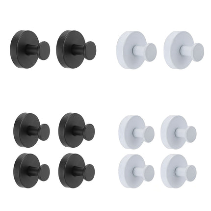 2/4PCS Suction Cup Hook Wall Vacuum Hanger No Drill Coat Hat Holder for Bathroom