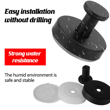 2/4PCS Suction Cup Hook Wall Vacuum Hanger No Drill Coat Hat Holder for Bathroom