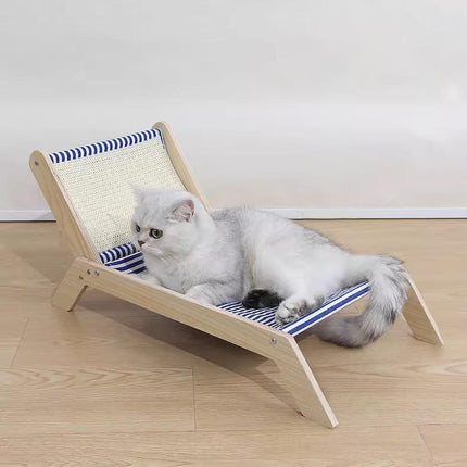 Cat Bed Summer Lounger Pet Sleeping Nest Breathable Comfortable Bed for Cats
