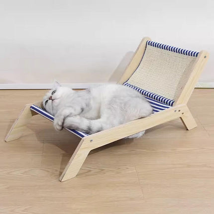 Cat Bed Summer Lounger Pet Sleeping Nest Breathable Comfortable Bed for Cats