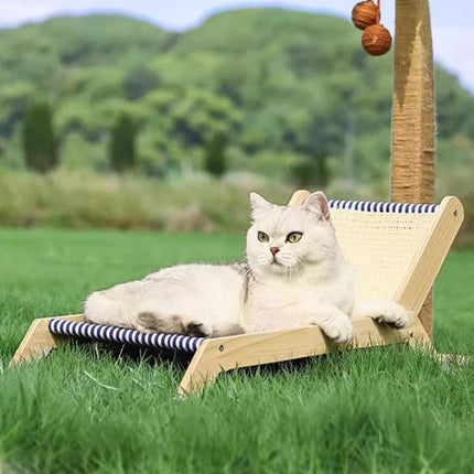 Cat Bed Summer Lounger Pet Sleeping Nest Breathable Comfortable Bed for Cats