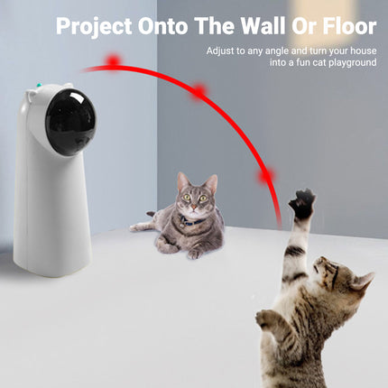 Automatic Laser Cat Toy Interactive Laser Light Cat Entertainment Toy Indoor