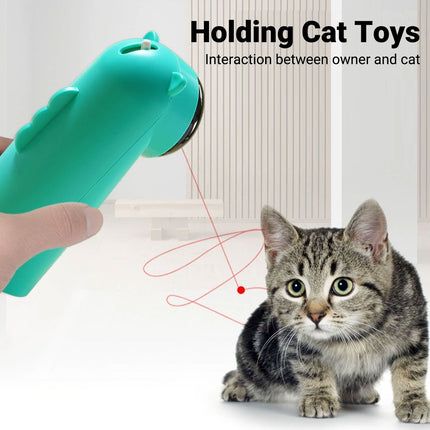 Automatic Laser Cat Toy Interactive Laser Light Cat Entertainment Toy Indoor