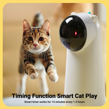 Automatic Laser Cat Toy Interactive Laser Light Cat Entertainment Toy Indoor