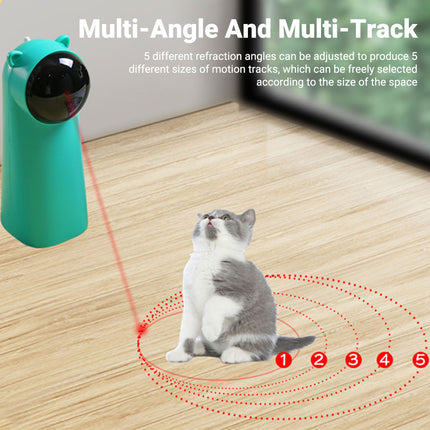 Automatic Laser Cat Toy Interactive Laser Light Cat Entertainment Toy Indoor