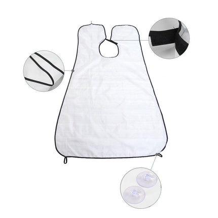 Facial Hair Beard Shave Apron Cape Shaving Bib Whisker Trimming Catcher - Aimall