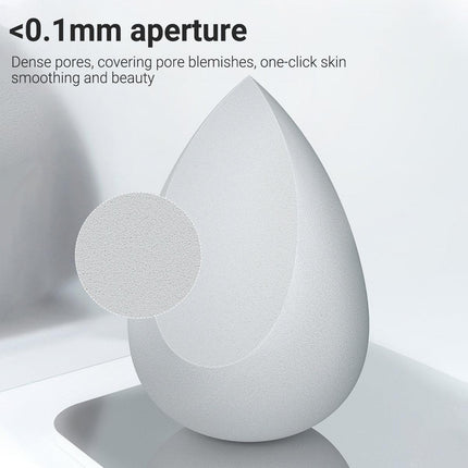 4pcs Makeup Egg Set with Puff Organizer Beauty Sponge Set for Makeup Application